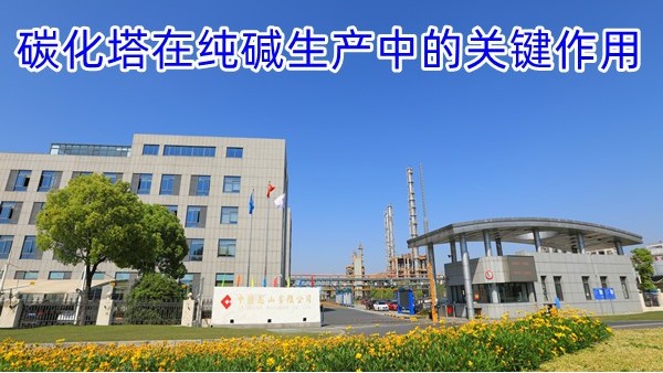 碳化塔在纯碱生产中的关键作用