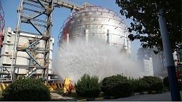 以练促防保安全│公司举行液氨球罐应急演练